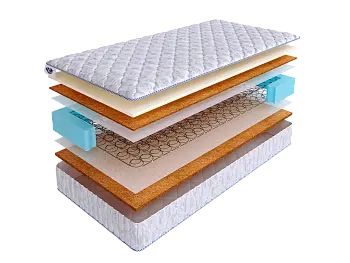 Матрас с пружинным блоком SkySleep START HEAVY BS