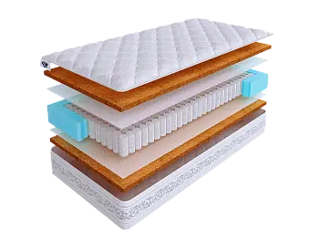 Матрас с независимыми пружинами SkySleep ETALON COCOS 3 S500