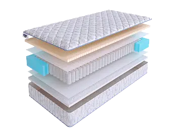 Матрас с независимыми пружинами SkySleep START STRUTTO LATEX S500