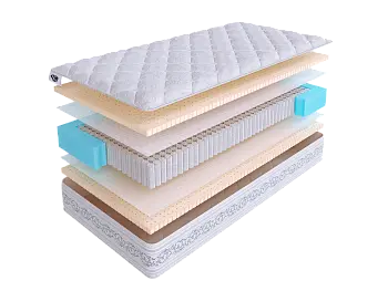 Матрас с независимыми пружинами SkySleep ETALON LATEX 3 S1000